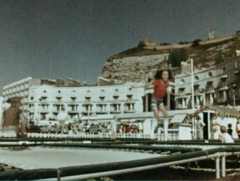 Trampolines at Pelham Place 1972